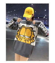 Load image into Gallery viewer, New Korean Garfield Women Sweater Cartoon Cute Loose Pullover Autumn Winter Fashion Girl Clothes Tops Female Knit Sweater 2019