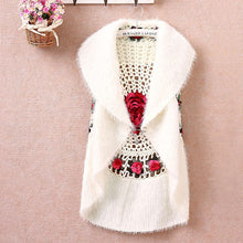 Load image into Gallery viewer, Hot sale New Fashion High Quality Autumn Winter women's crochet cape vest sweater outerwear  casual cardigan women sweater 1210
