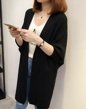 Load image into Gallery viewer, 3xl plus big size sweater women spring autumn winter 2020 feminina outfit new loose knit cardigan sweater coat female Q213
