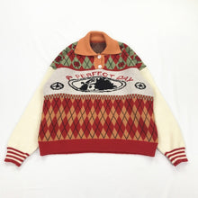 Load image into Gallery viewer, MERRY PRETTY Women's’ Cartoon Embroidery Diamond Lattice Knitted Sweaters 2019 Winter Thick Warm Jacquard Sweater Knit Pullovers
